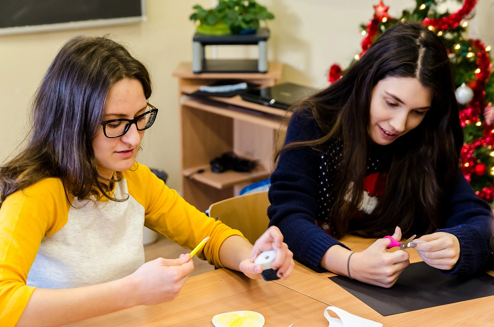 Lekcje ze studentami z Liverpool Hope University