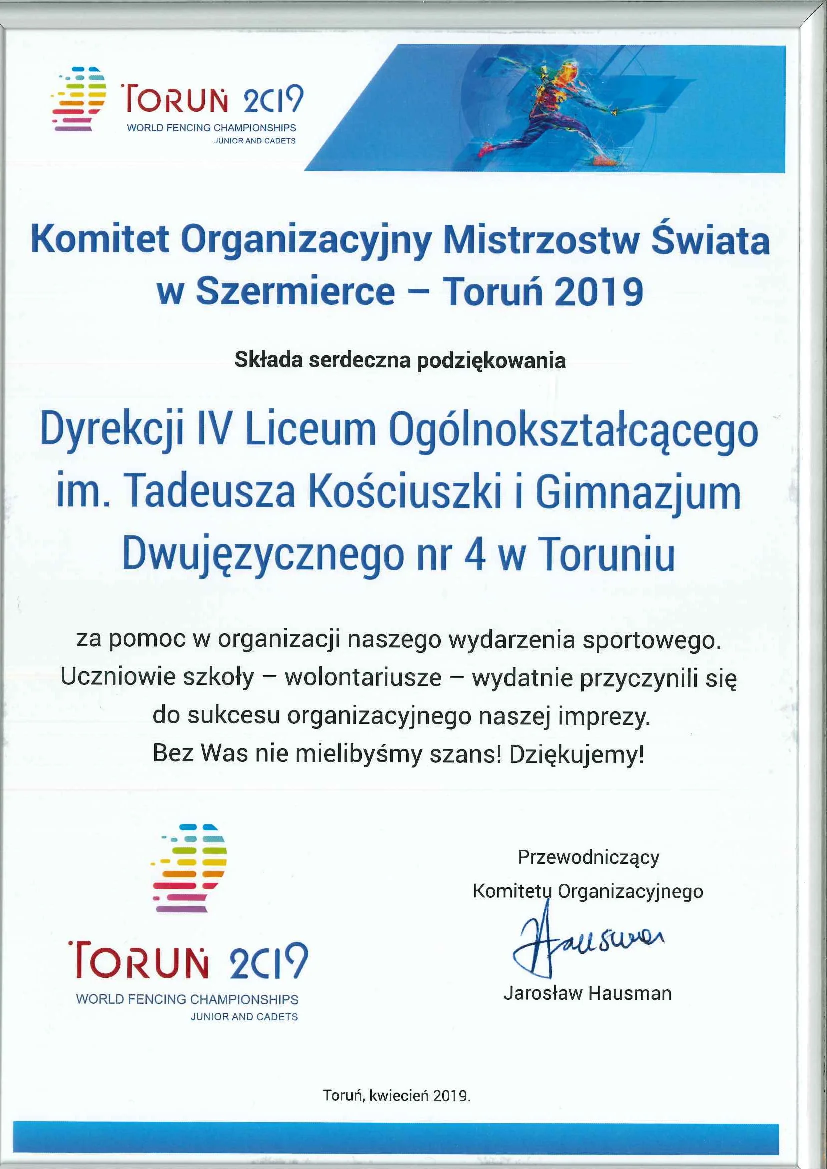 Mistrzostwa Świata w Szermierce