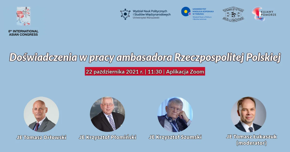 Panel dyskusyjny organizowany w ramach Kongresu Azjatyckiego