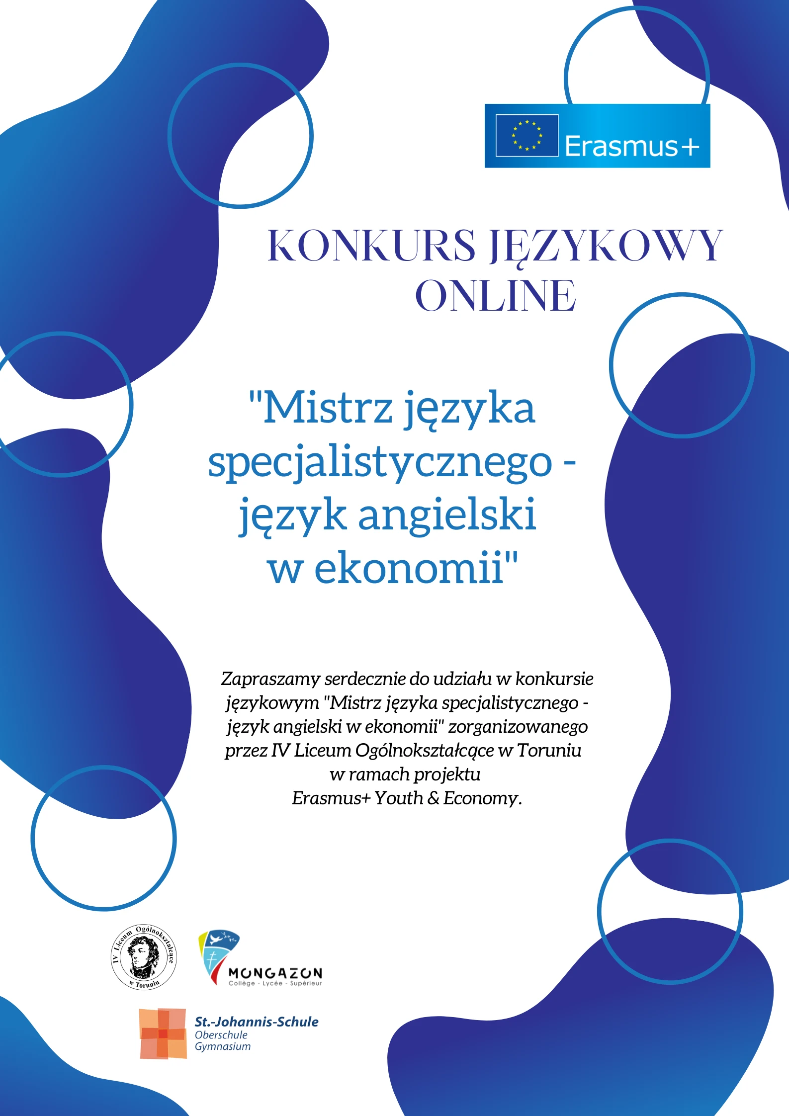 Konkurs językowy „ Mistrz języka specjalistycznego – język angielski w ekonomii”