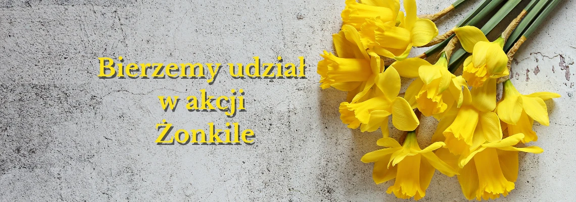 Bierzemy udział w akcji Żonkile