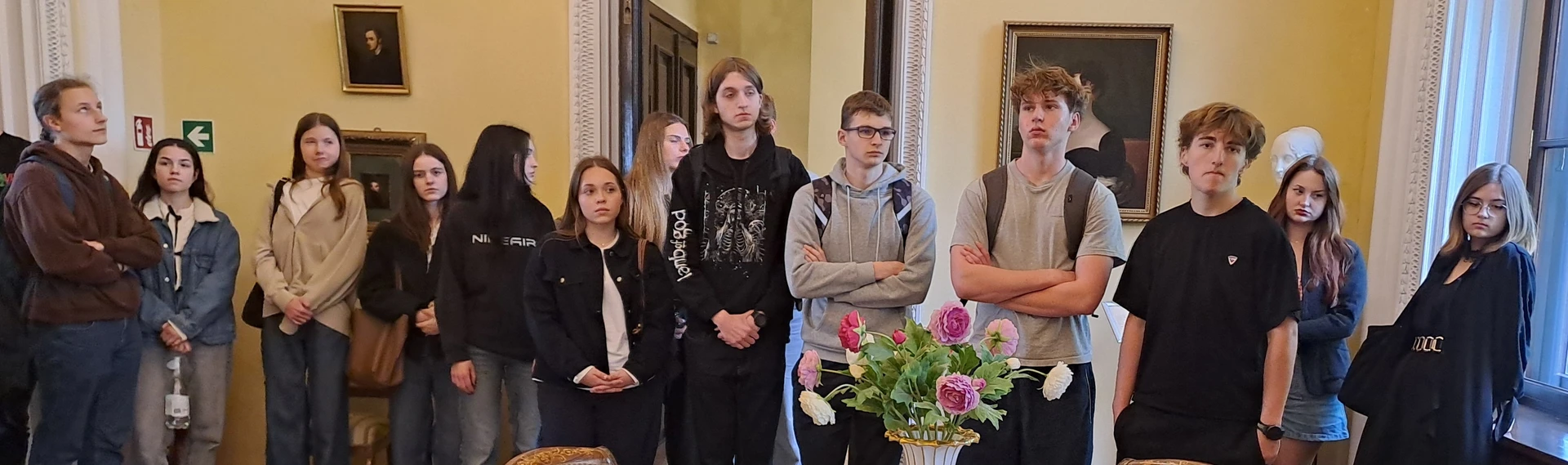 Klasa 2 af z wizytą u Zygmunta Krasińskiego.